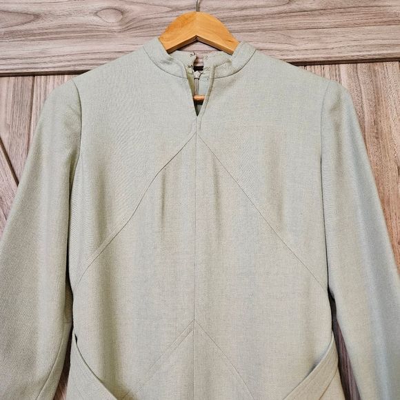 Adele Simpson Folkloric 1960's Deadstock Mint Green - Picture 11 of 16